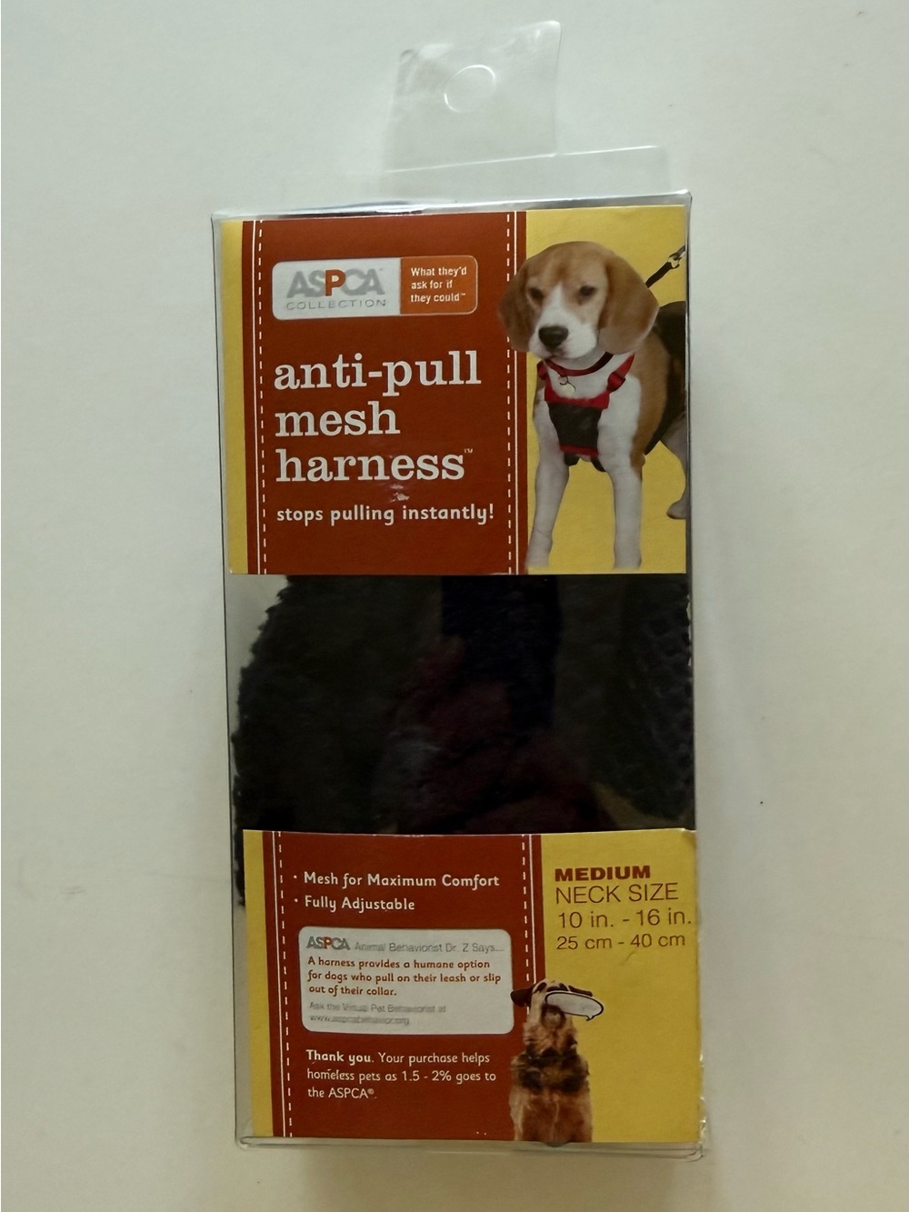 ASPCA anti-pull mesh harness